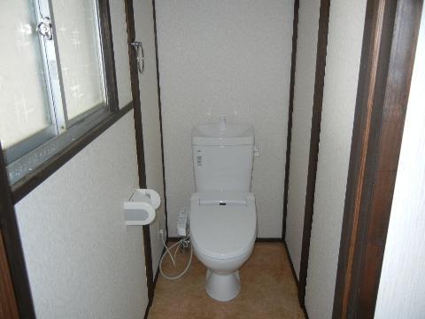 Toilet. There are also restrooms either the first floor second floor