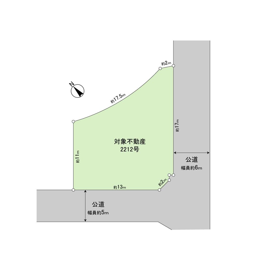 Compartment figure. Land price 3.77 million yen, Land area 225.3 sq m