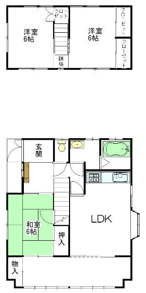 Floor plan. 14.8 million yen, 3LDK, Land area 209.71 sq m , Building area 73.3 sq m recommended is the south side wide-brimmed! There is also a feeling of opening day ◎