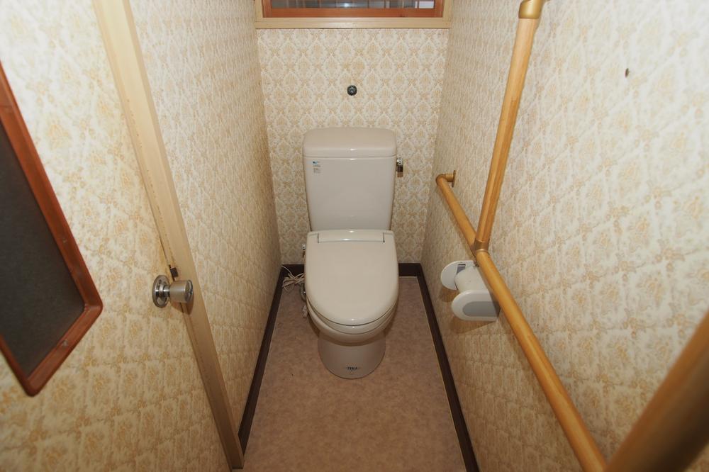 Toilet. There are two places on the first floor