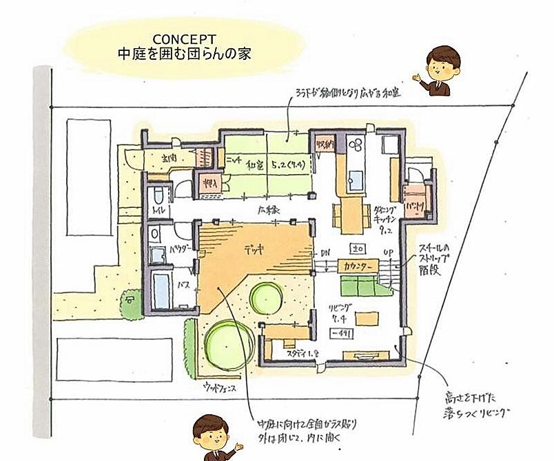Floor plan. 30.5 million yen, 4LDK, Land area 180.53 sq m , Building area 121.12 sq m Floor 1F