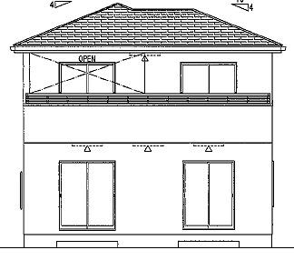 Same specifications photos (appearance). Building 2 elevational view
