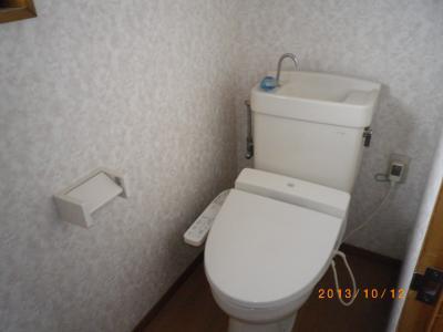 Toilet. It is under renovation. 