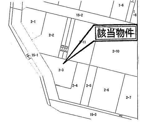 Compartment figure. Land price 8 million yen, Land area 263.86 sq m