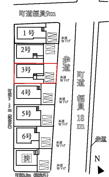 Compartment figure. 18.5 million yen, 4LDK, Land area 192.52 sq m , Building area 105.99 sq m
