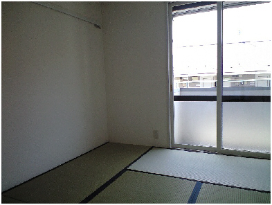Living and room. Japanese-style room lined up in the Western-style.