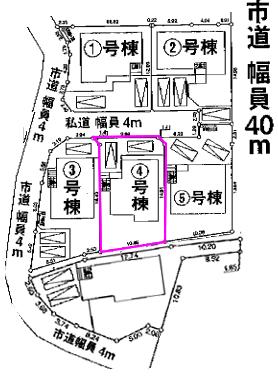 Compartment figure. 21.3 million yen, 4LDK, Land area 167 sq m , Building area 105.98 sq m flat ground It is convenient to No. 4 bypass.