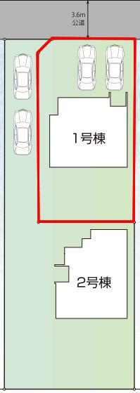 Compartment figure. 19.7 million yen, 4LDK, Land area 187.77 sq m , Building area 105.99 sq m Nantei