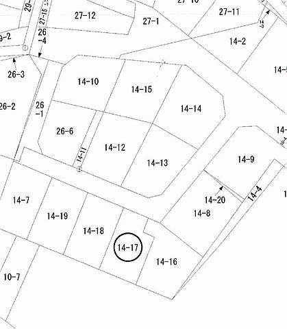 Compartment figure. Land price 3.6 million yen, Land area 137.43 sq m