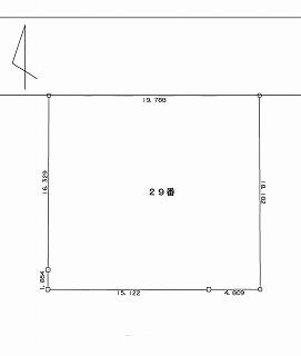 Compartment figure. Land price 36,800,000 yen, Land area 361.09 sq m