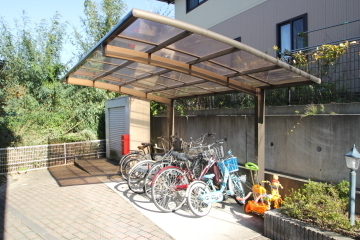 Other common areas. Bicycle-parking space