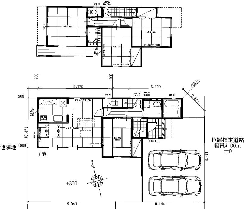 Floor plan. 22,400,000 yen, 4LDK, Land area 167.46 sq m , Building area 101.02 sq m