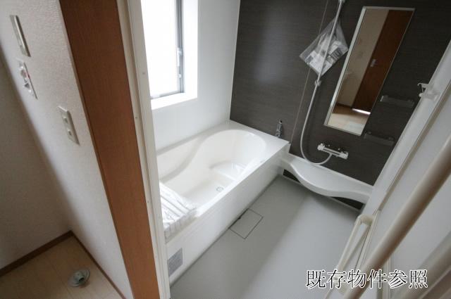 Bathroom. Hot water supply of semi-automatic type of automatic water filling
