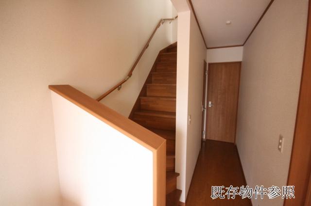 Other introspection. Staircase with handrails