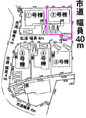 Compartment figure. 22,300,000 yen, 4LDK, Land area 167 sq m , 6 compartments building area 105.99 sq m new building lined