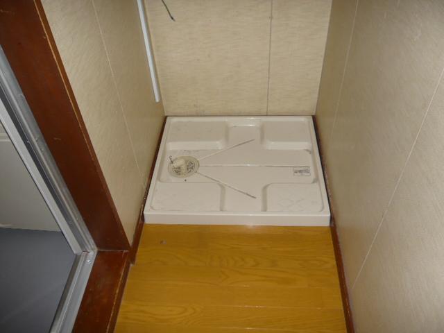 Washroom. Indoor Laundry Storage