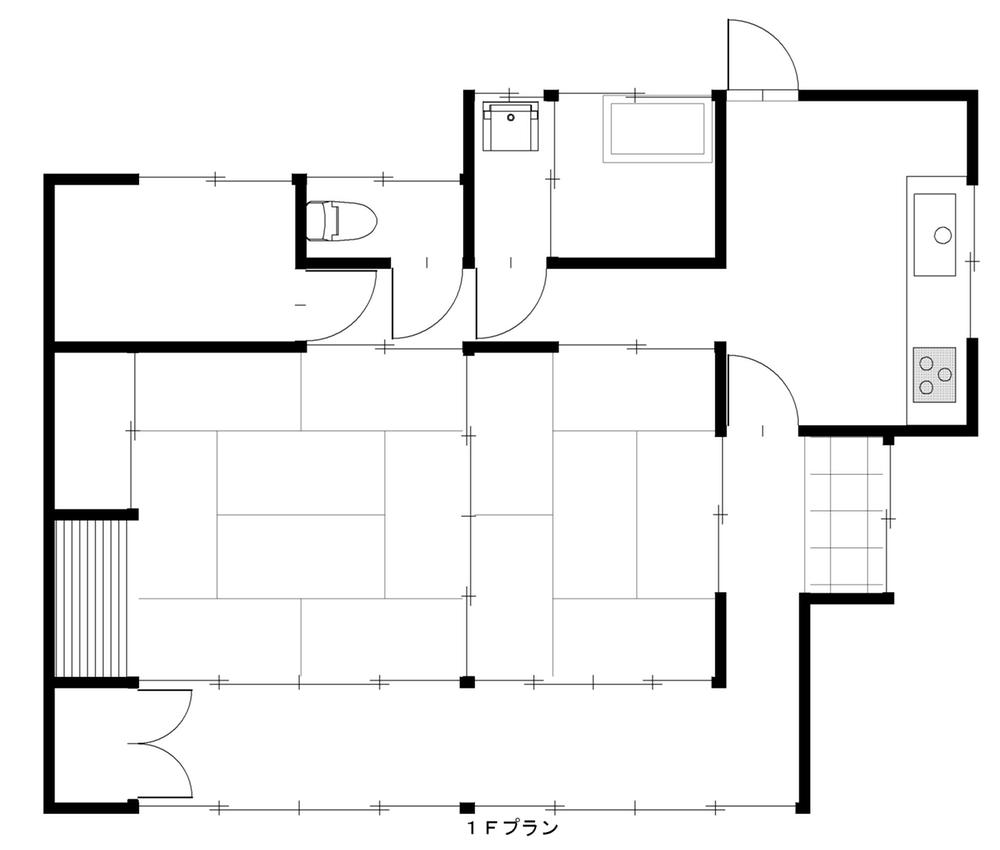 Floor plan. 7.8 million yen, 2DK + S (storeroom), Land area 1,033 sq m , Building area 70.51 sq m