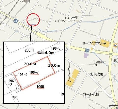 Compartment figure. Land price 3.8 million yen, Land area 209 sq m
