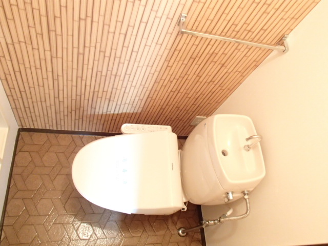 Toilet. Toilet renovation completed