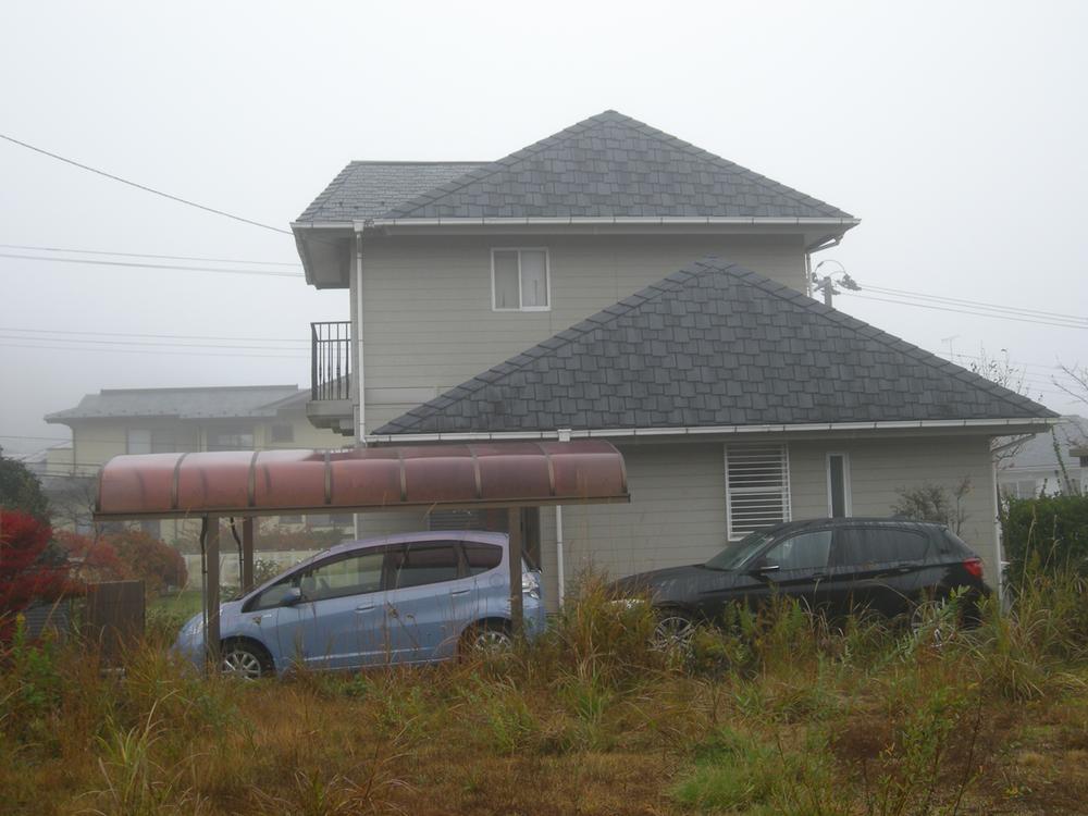 Parking lot. With carport