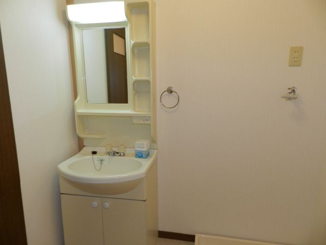 Washroom. It comes with vanity