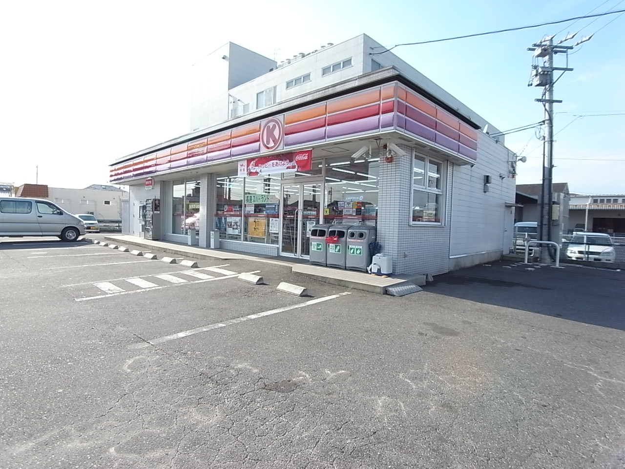 Convenience store. Circle K Gifu south quail store up (convenience store) 1027m