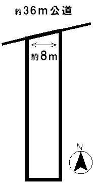 Compartment figure. Land price 26 million yen, Land area 307 sq m