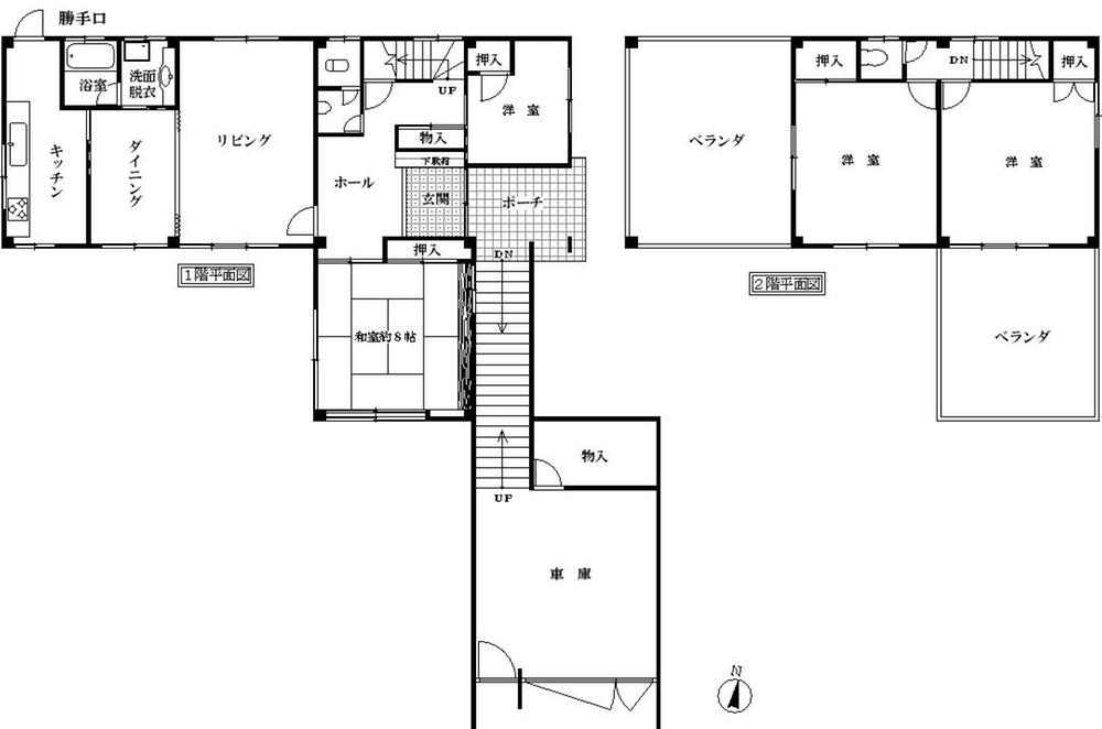 Floor plan. 16.8 million yen, 4LDK, Land area 325.5 sq m , Building area 144.57 sq m