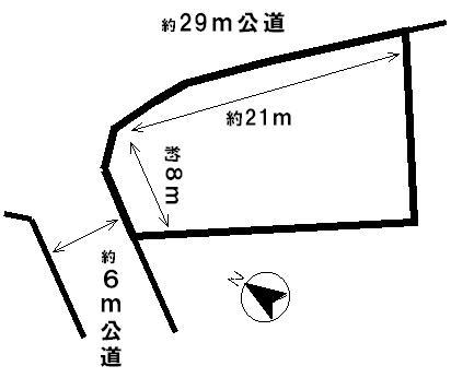 Compartment figure. Land price 21,970,000 yen, Land area 227 sq m