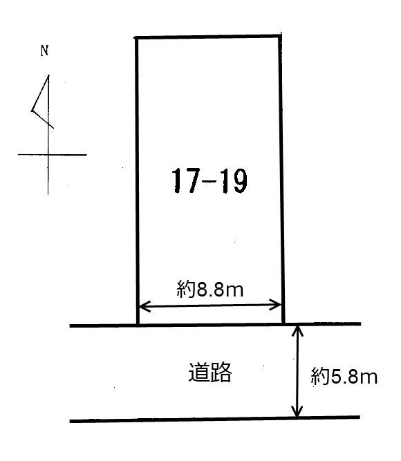 Compartment figure. Land price 15.2 million yen, Land area 165 sq m