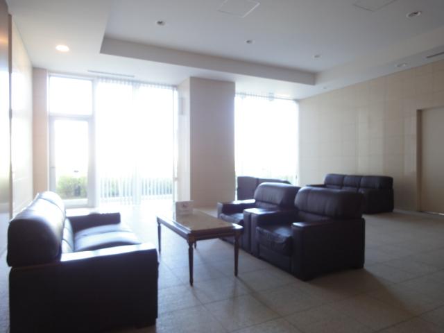 lobby. Arranged sofa, It has become a place of Talking resident.