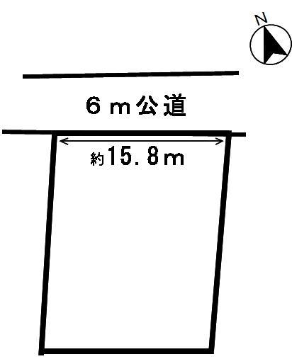 Compartment figure. Land price 25,260,000 yen, Land area 348 sq m