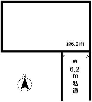 Compartment figure. Land price 5.62 million yen, Land area 232 sq m