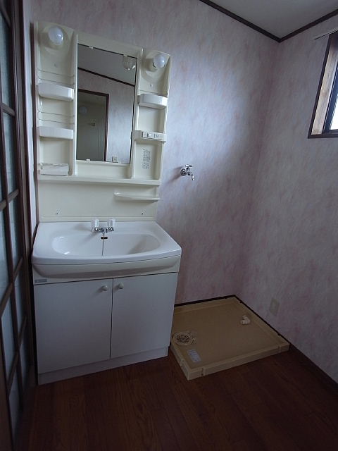 Washroom. Also it has a window in a separate basin