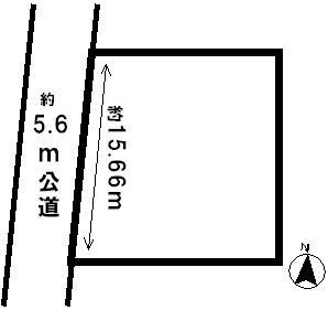 Compartment figure. Land price 21,090,000 yen, Land area 232.39 sq m