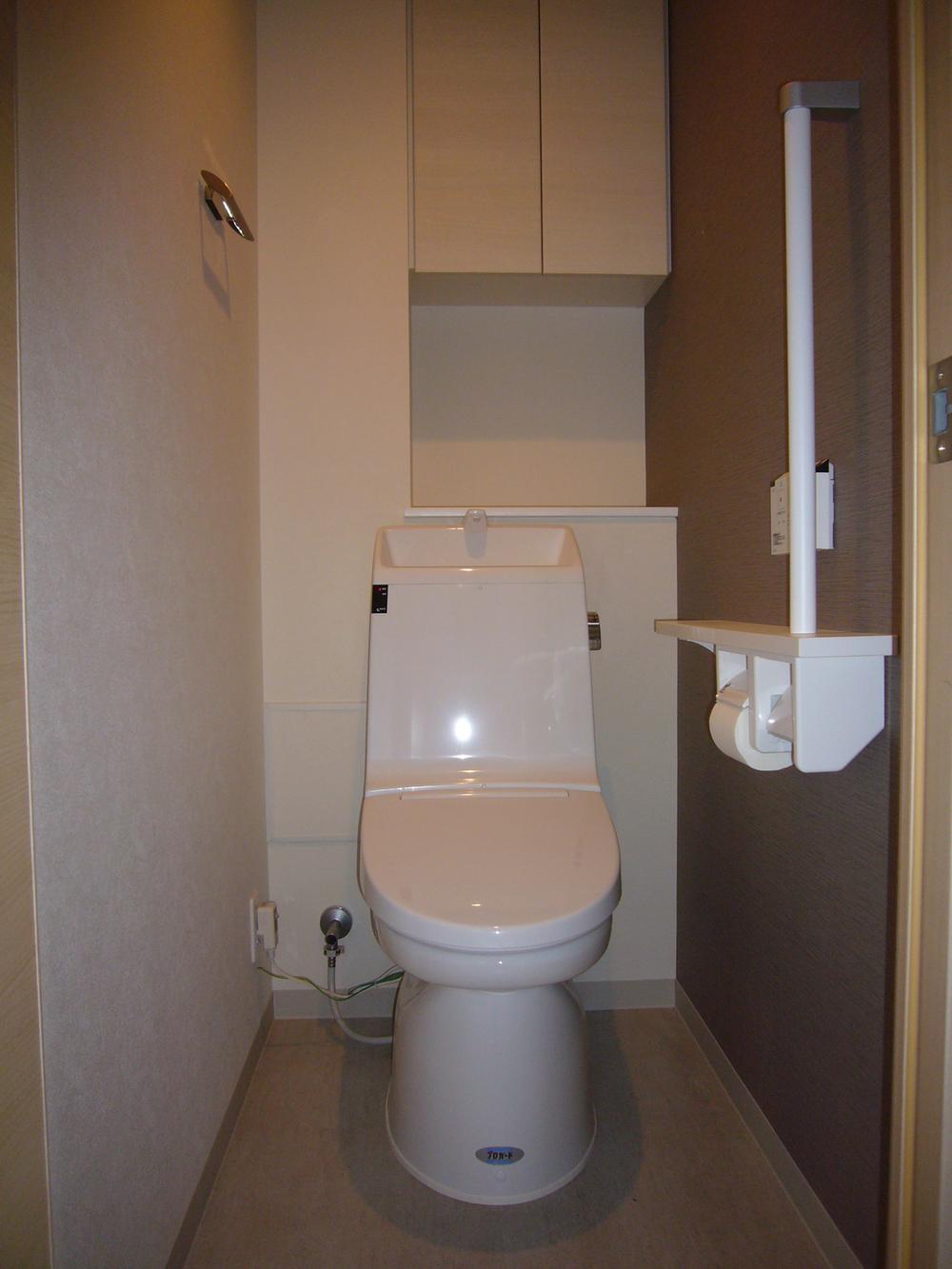 Toilet. Toilet of warm water washing toilet seat