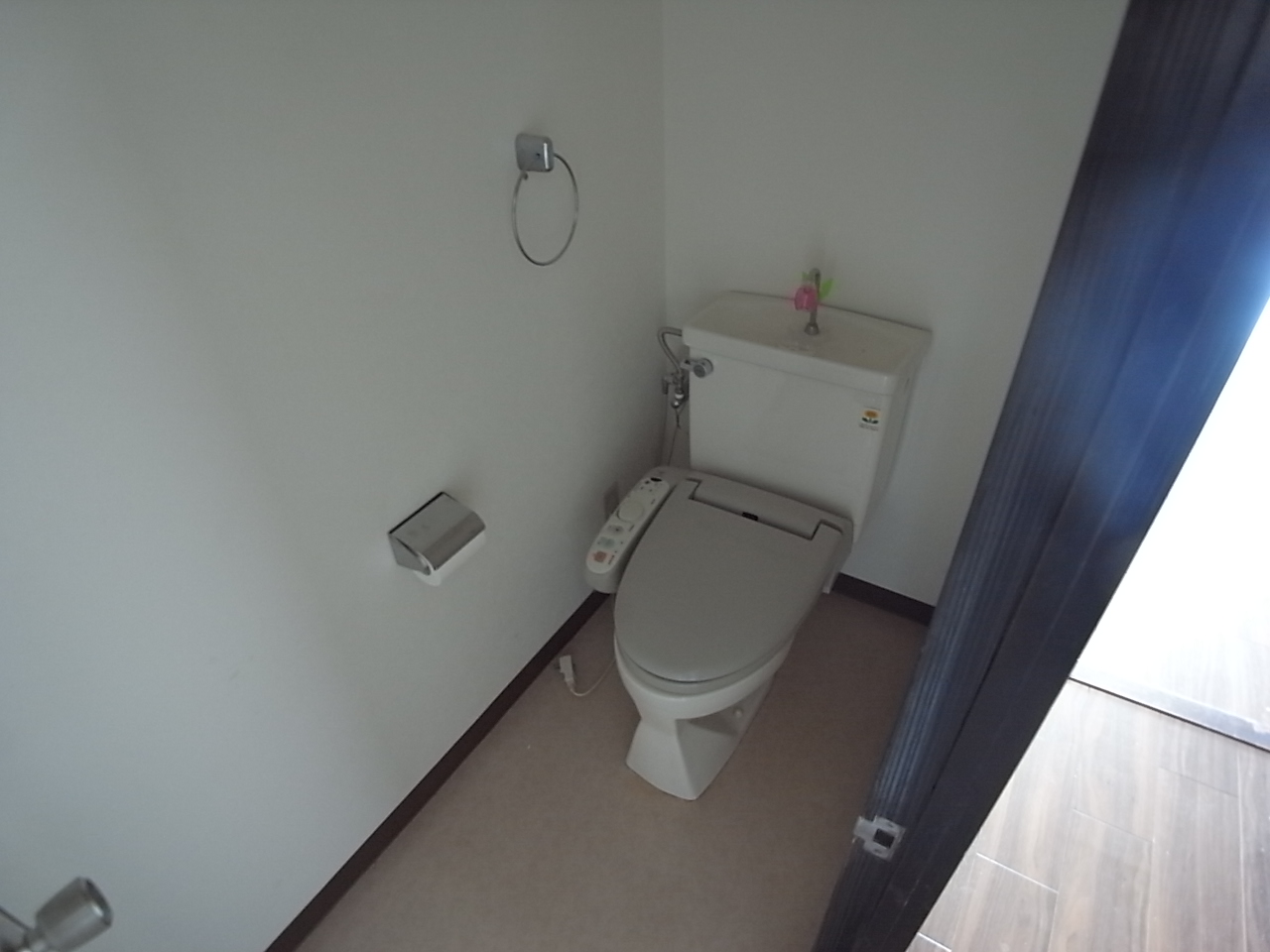 Toilet.  ※ Cleaning before photo