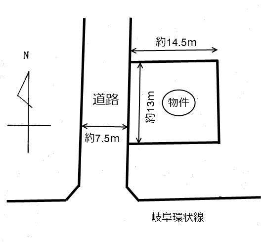 Compartment figure. Land price 16.8 million yen, Land area 198.34 sq m
