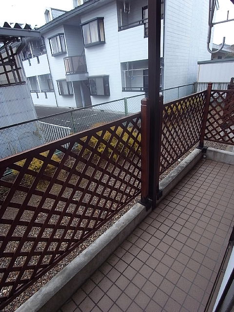 Balcony. Veranda also stylish make