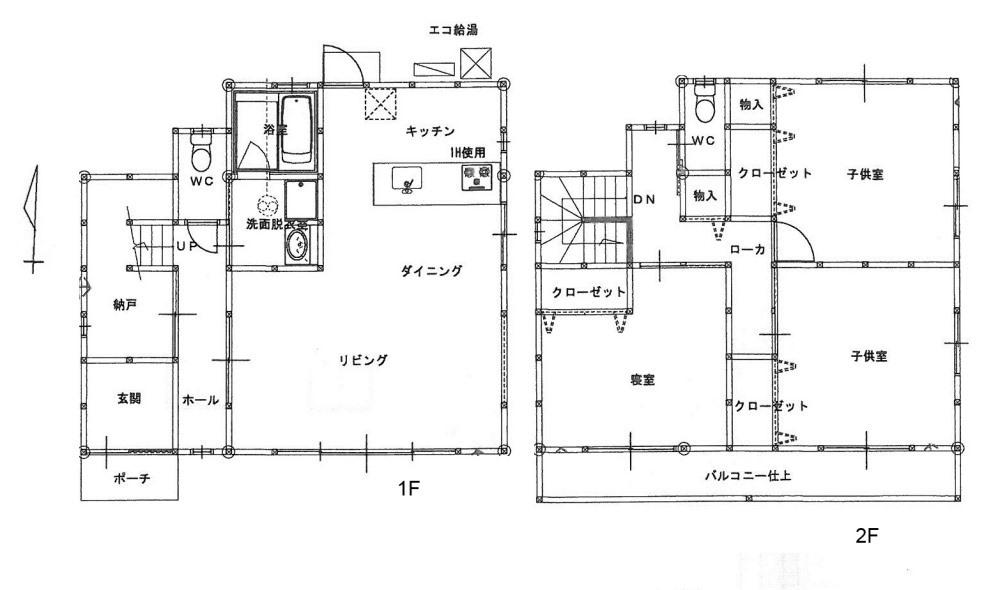 Floor plan. 22,300,000 yen, 3LDK + S (storeroom), Land area 265 sq m , Building area 115.93 sq m