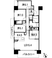 Floor: 4LDK + WIC + N, the occupied area: 94.06 sq m, Price: 30,900,000 yen ・ 33,500,000 yen