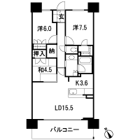 Floor: 3LDK + WIC + N, the area occupied: 81.6 sq m, Price: 25.3 million yen
