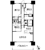 Floor: 3LDK + WIC + N, the area occupied: 76.8 sq m, Price: 22,400,000 yen ・ 24,200,000 yen