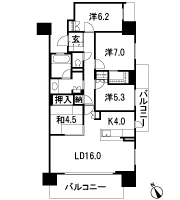 Floor: 4LDK + WIC + N, the occupied area: 95.54 sq m, Price: 33,400,000 yen ・ 36.5 million yen