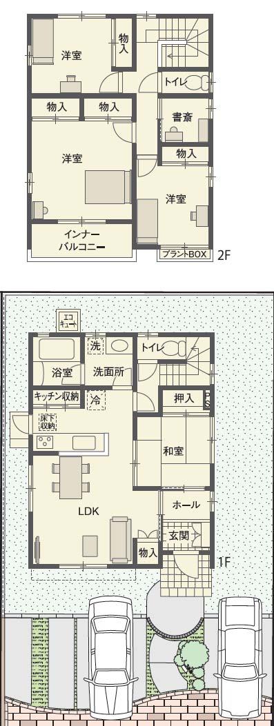 Floor plan. (D No. land), Price 29,800,000 yen, 4LDK, Land area 150.79 sq m , Building area 105.18 sq m