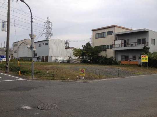 Local land photo. ● the entire photo  ※ Is the current state vacant lot.  ● walk from the Tokaido Line "Nishi Gifu" station about 1