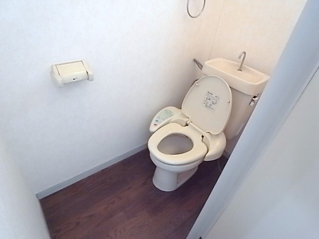 Toilet. With warm water washing toilet seat in this your rent! ! 