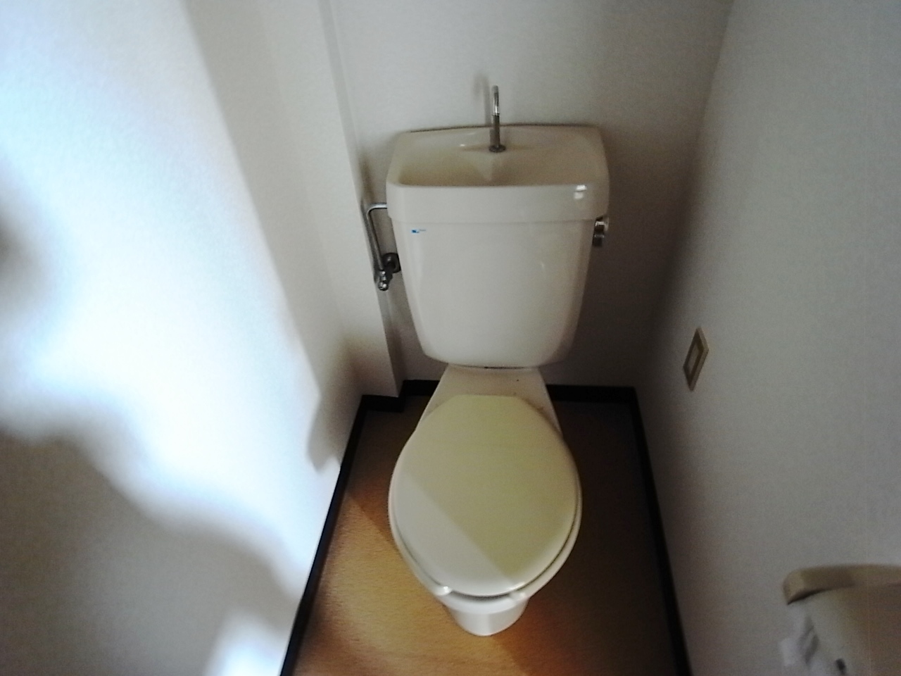 Toilet. Bus toilet by! 