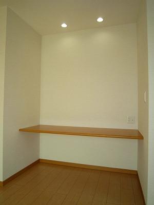 Non-living room. With counter it can also be used as a computer desk in the main bedroom
