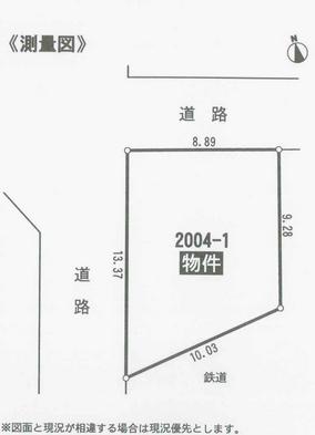 Compartment figure. Land price 4.8 million yen, Land area 102.32 sq m